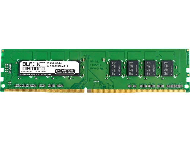 Black Diamond Memory Black Diamond Memory BD8G2400MQ22 8GB DDR4 2400 desktop RAM — product photo