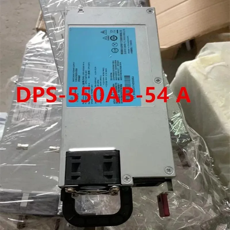 Rectangular ATX power supply unit in matte black finish