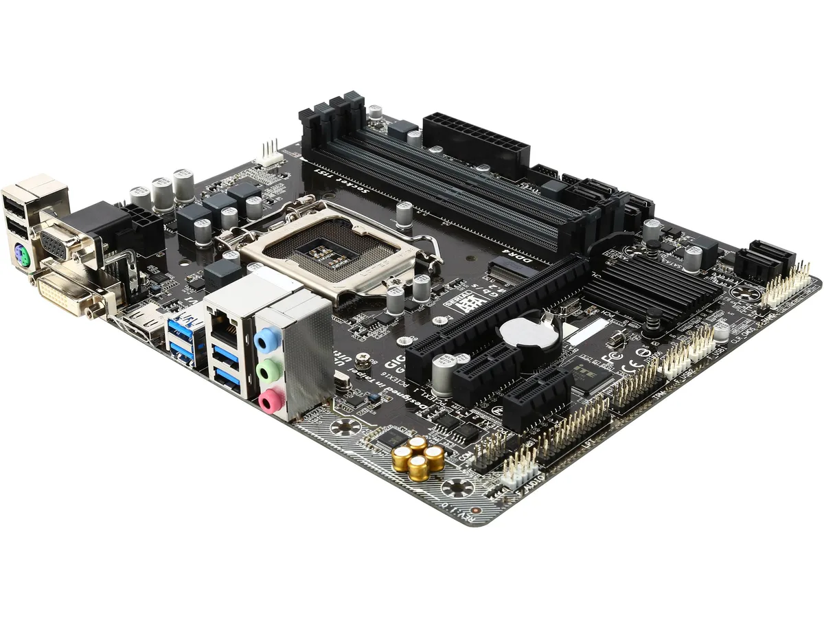 GIGABYTE GIGABYTE GA-B150M-DS3H (rev. 1.0) Intel motherboard — photo du produit