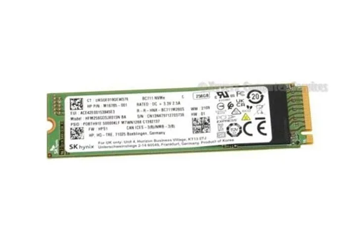 Green circuit board with black controller and silver label