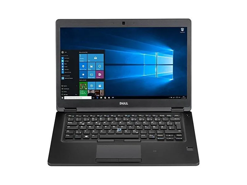 Silver Dell Latitude 5480 14 inch laptop closed lid