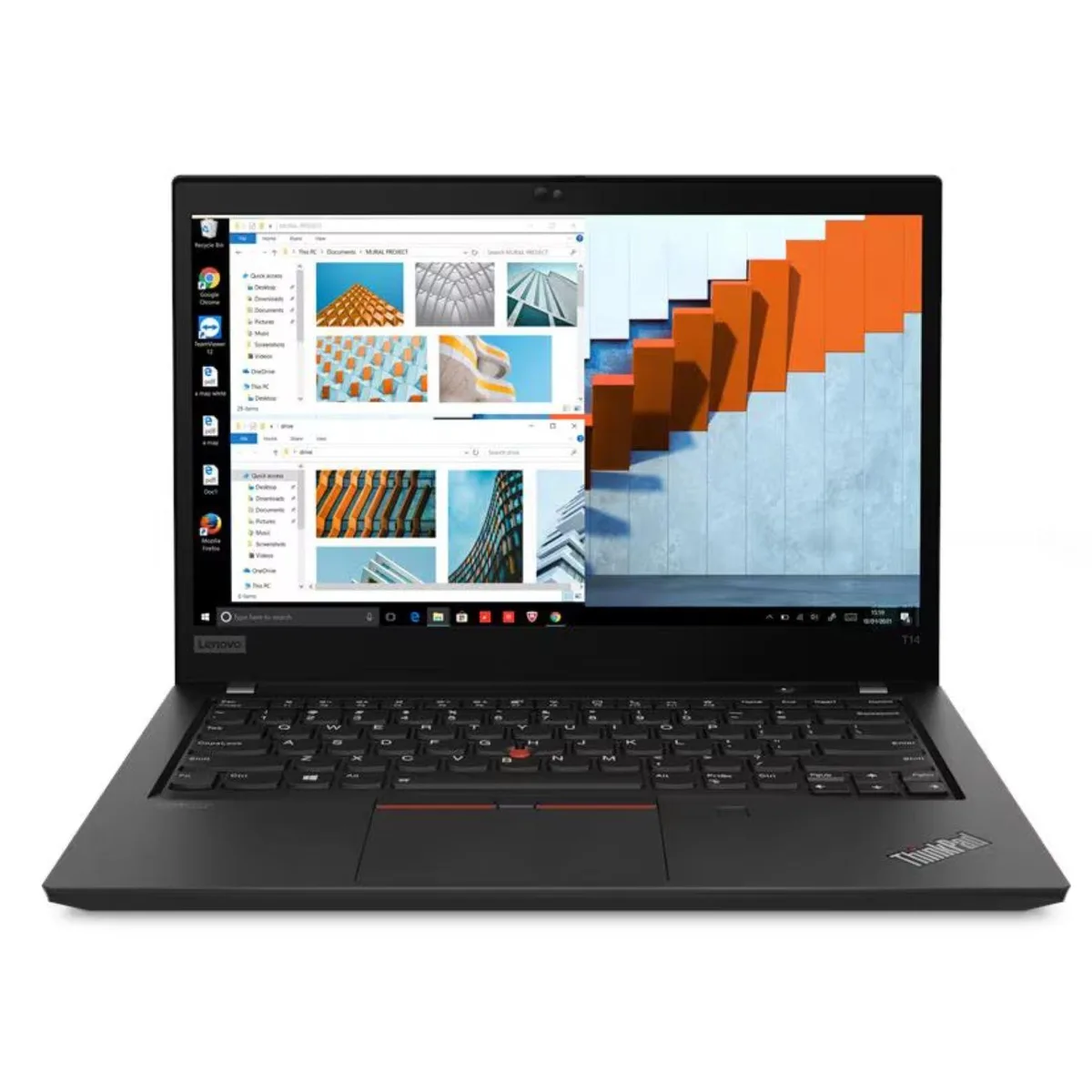 Lenovo Lenovo ThinkPad T14 Gen 2 i5-1145G7 4.4GHz 16GB 256GB 14 FHD Black Dent 20W1S4GR0N-I020 laptop — product photo