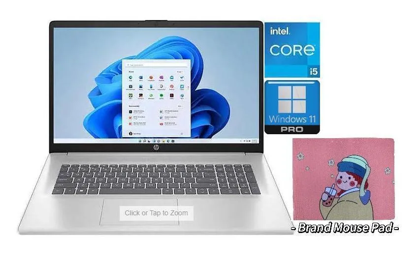 HP HP 17-cn3053cl 17.3" i5-1335U 32GB 2TB SSD Windows 11 Pro Silver — product photo