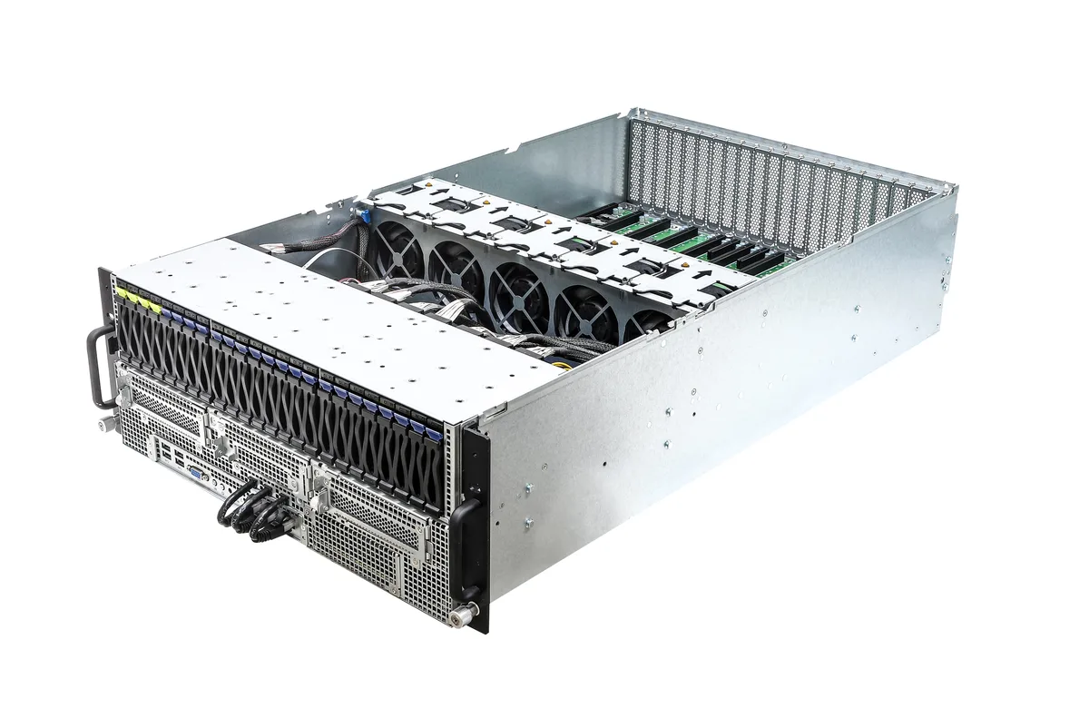 ASRock Rack ASRock Rack 4U8G-EGS2 barebone server dual LGA 4677 8 GPU — снимка на продукта