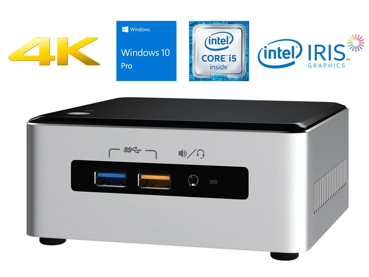 Intel Intel NUC6i5SYH barebone mini PC i5-6260U 16GB 512GB SSD — photo du produit