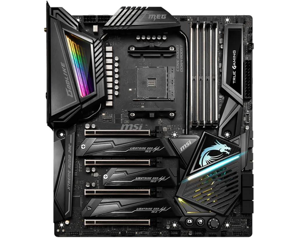 MSI MSI MEG X570 GODLIKE AMD motherboard Socket AM4 128GB DDR4 — photo du produit
