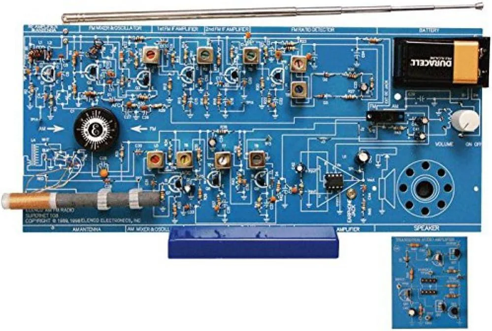MCDODO MCDODO AM/FM Radio Kit Soldering Required 56 Page Course 30 Years — 商品照片