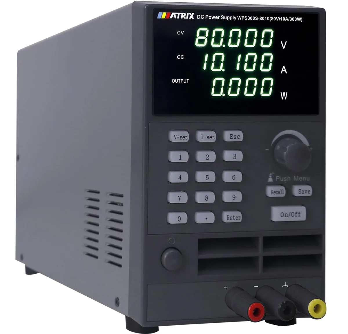 Matrix Matrix WPS300S-80-10 80V 10A 300W programmable DC server power supply — foto del producto