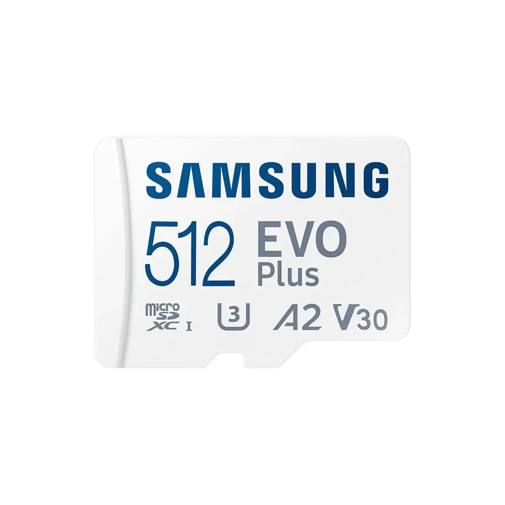 SAMSUNG SAMSUNG EVO Plus 512 GB microSD memory card with SD adapter — φωτογραφία προϊόντος