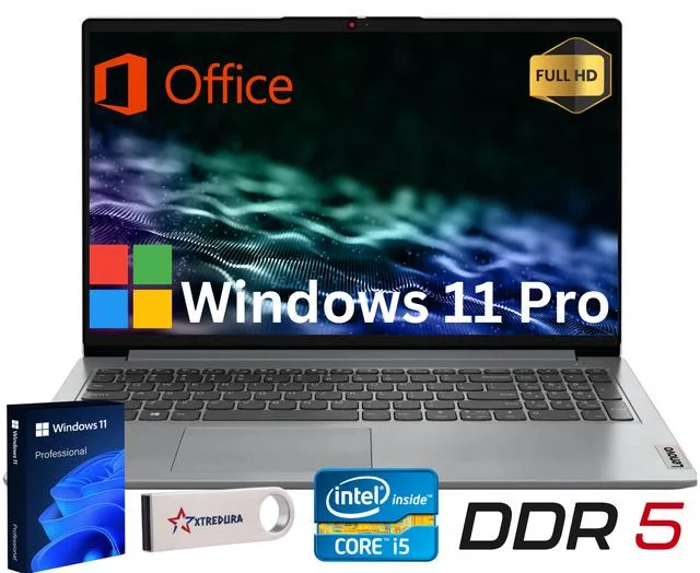 Lenovo Lenovo IdeaPad Slim 3i 15.6" FHD i5-1335U 16GB DDR5 512GB NVMe Windows 11 Pro Grey — product photo