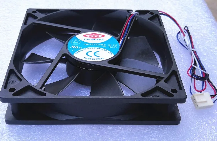SXDOOL SXDOOL DF121225BU-D 120mm PWM Dual Ball Case Fan 12V 0.65A 1000-3600RPM — product photo