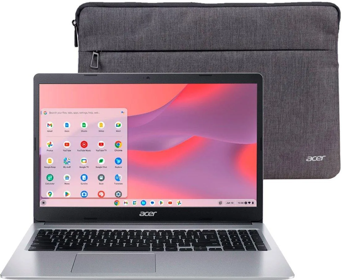 Acer America Acer America Chromebook 315 CB315-3H-C69K 15.6" HD Celeron N4020 4GB 64GB eMMC Silver — product photo