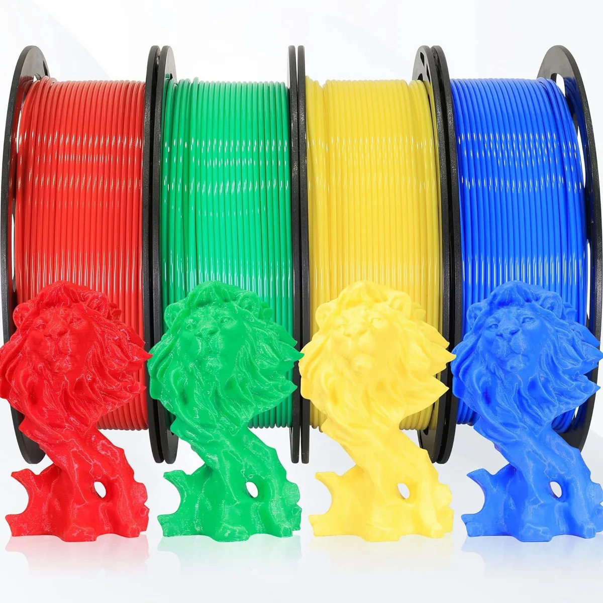 BFKK BFKK 1.75mm PLA Filament 4-in-1 Bundle 250g x4 1kg — foto del prodotto