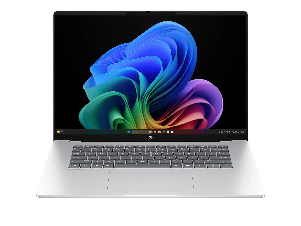 HP HP OmniBook 5 16" 2K Snapdragon X 16 GB 256 GB laptop — produktbilde