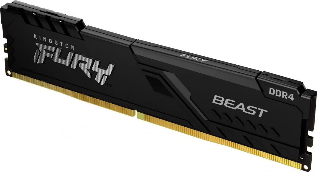 Kingston Technology Corp. Kingston Technology Corp. Fury Beast KF432C16BB/32 32GB DDR4 3200MHz CL16 desktop RAM — photo du produit