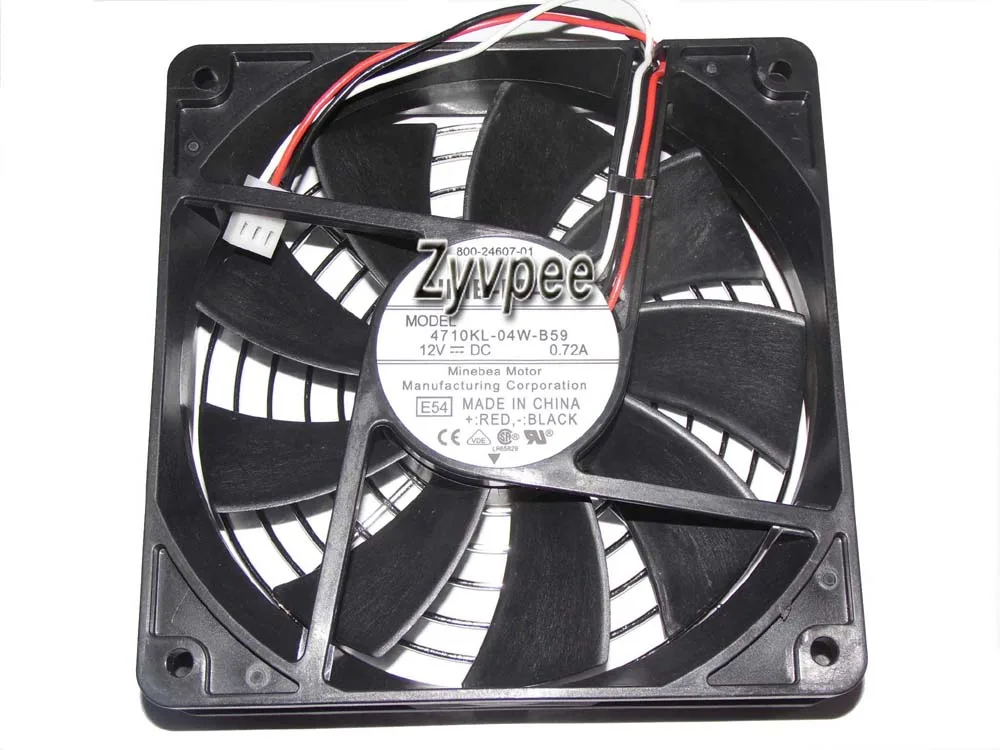 Zyvpee Zyvpee 4710KL-04W-B59 120mm Ball Bearing Case Fan — 商品照片