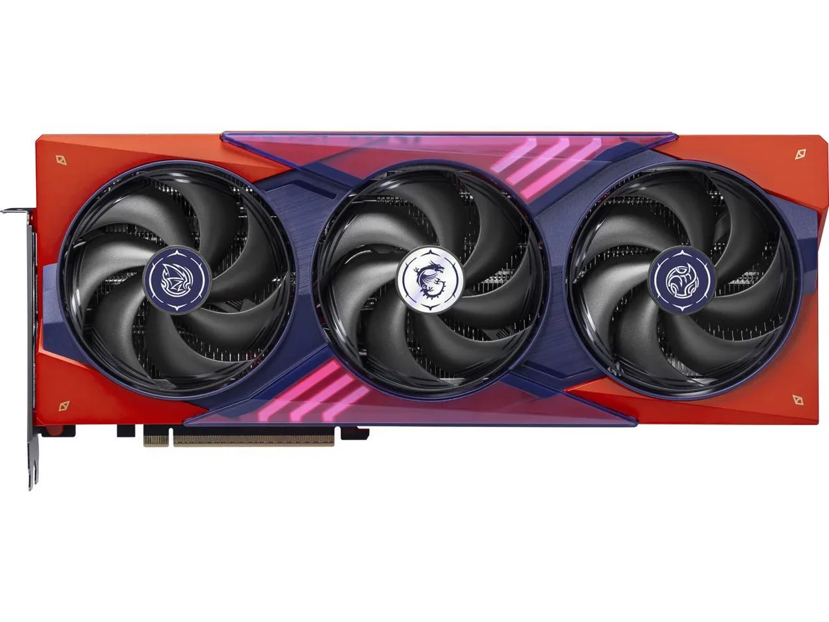 MSI MSI RTX 5070 Ti 16G MLG EDITION OC graphics card — product photo