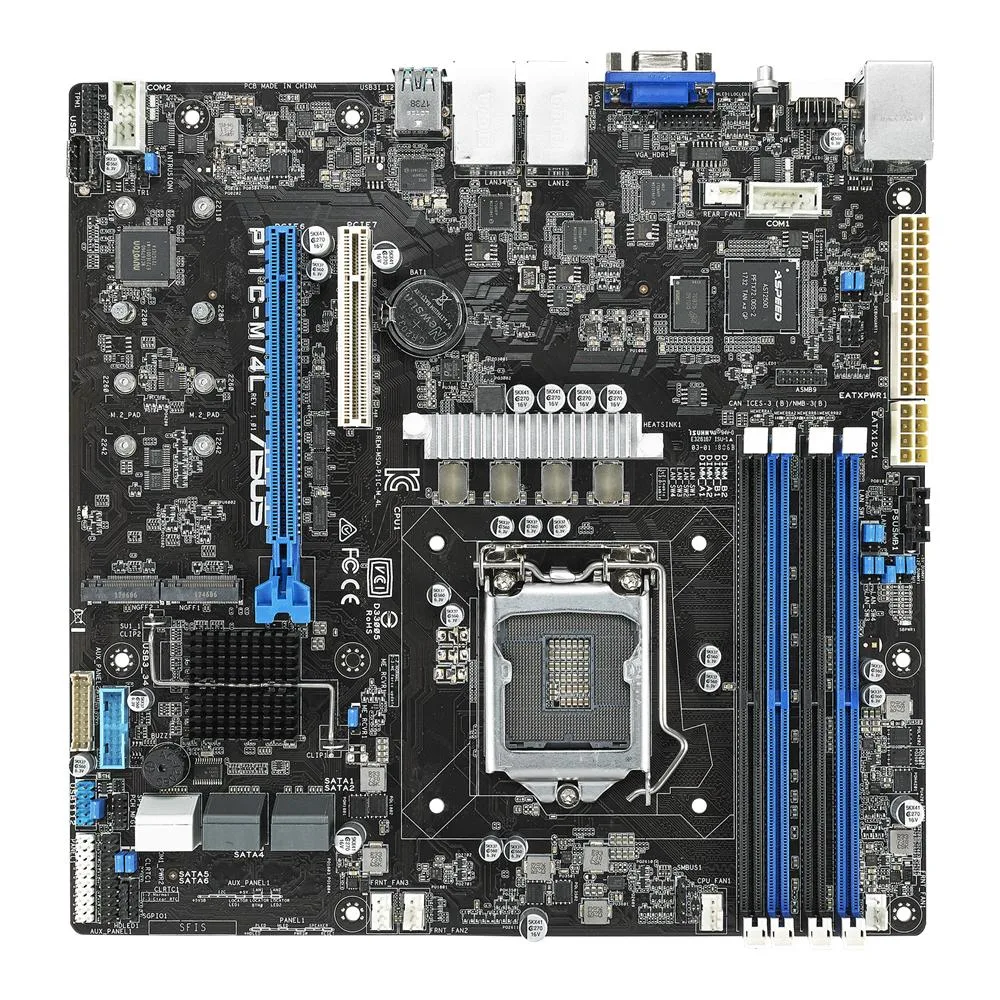 ASUS ASUS P11C-M/4L LGA1151 C242 DDR4 mATX server motherboard — fotografia produktu