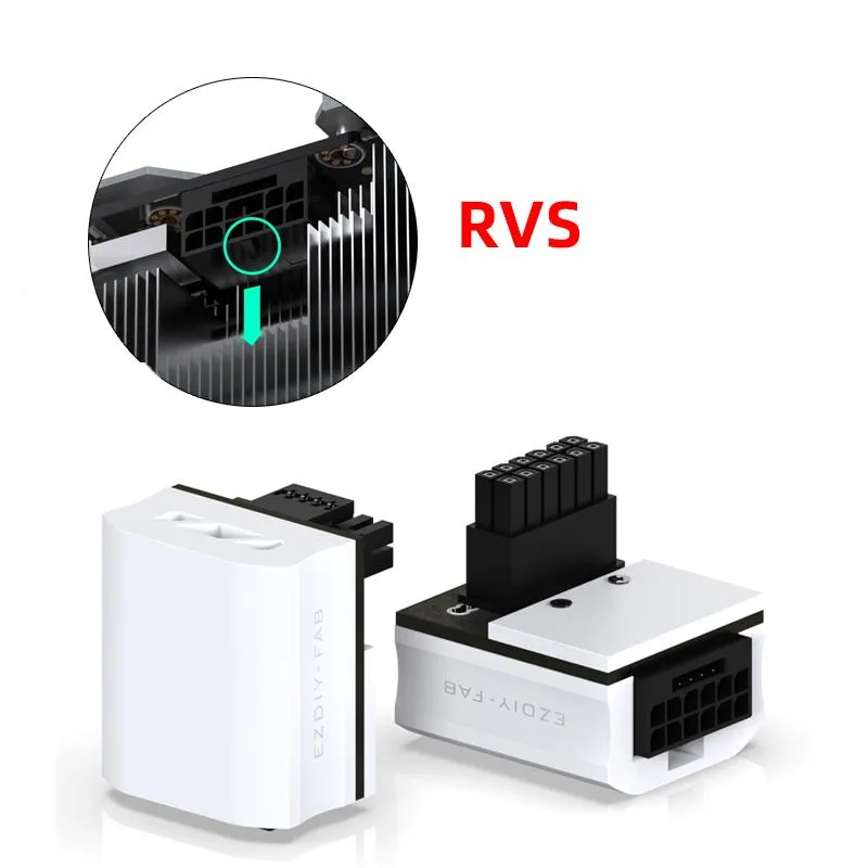 Corn Electronics Corn Electronics 12VHPWR 16-pin 90° adapter RVS video card accessory — product photo