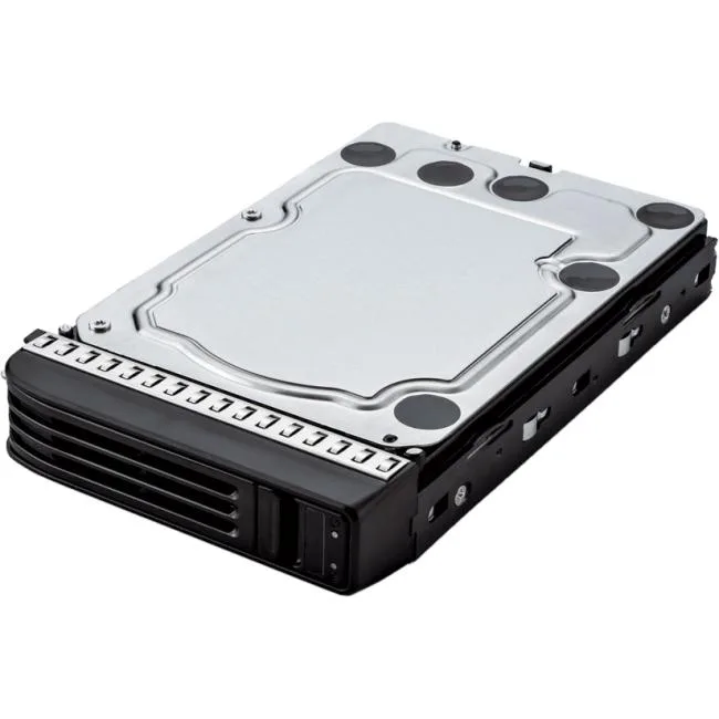 Silver 3.5-inch internal hard drive with standard SATA connectors