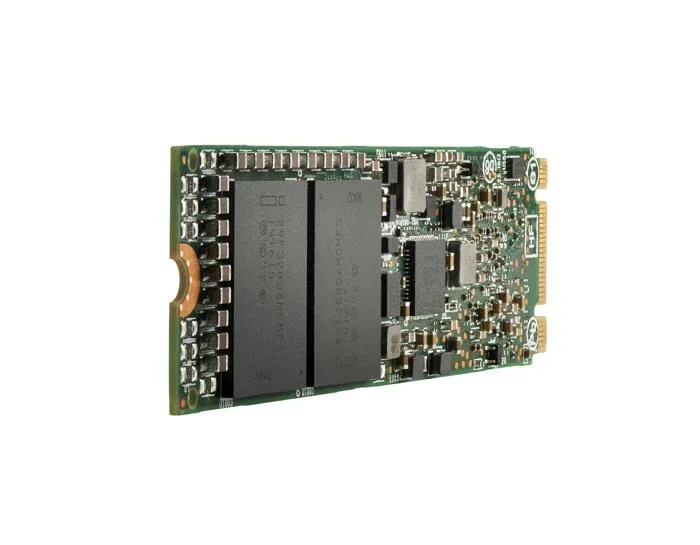 HP 960GB SATA M.2 2280 internal SSD, bare circuit board with gold edge connector