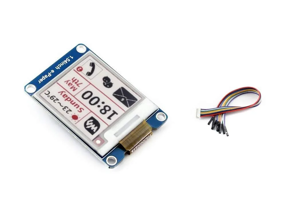 LORDWORLD LORDWORLD 1.54inch 200x200 Three-Color E-Ink Display Module (B) — 商品照片