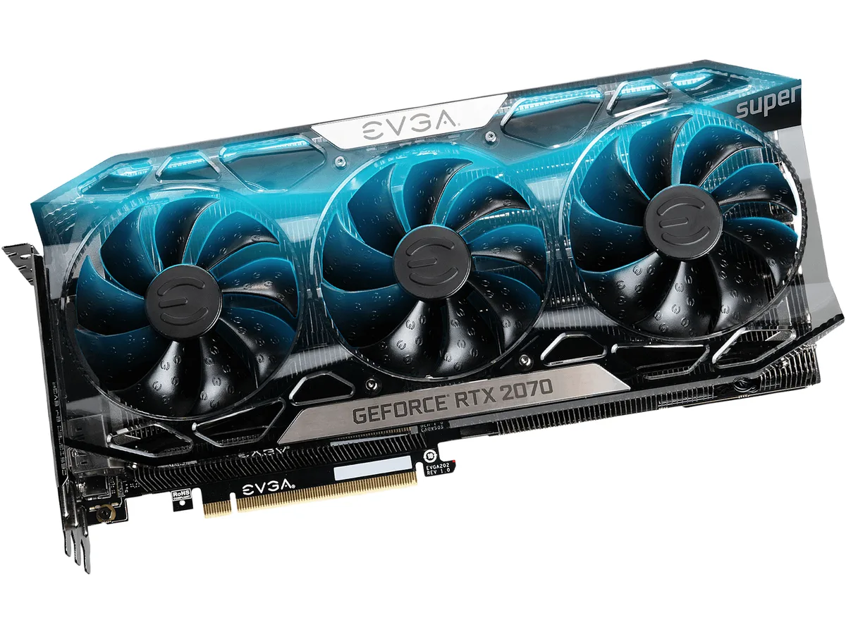 EVGA EVGA 08G-P4-3277-KR GeForce RTX 2070 SUPER graphics card — photo du produit