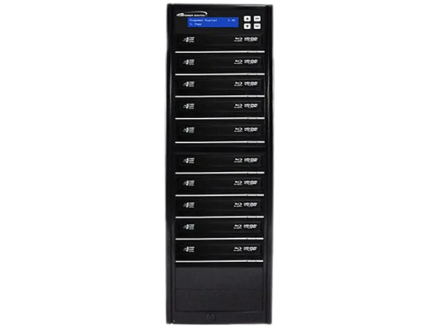 VinPower VinPower Econ-S10T-BD-BK 1-to-10 Blu-ray DVD CD duplicator 500GB — Produktfoto