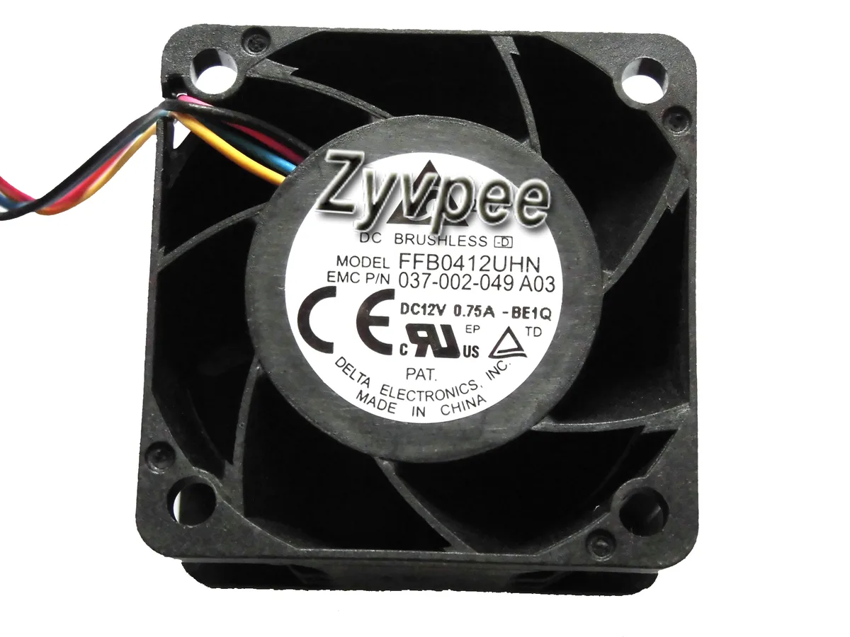 Zyvpee Zyvpee FFB0412UHN -BE1Q 40x40x28mm 4-pin 12V 0.75A 2-ball case fan — foto produk