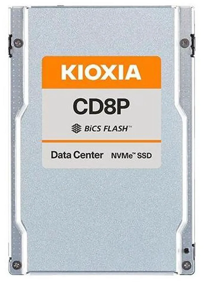 Silver 2.5-inch enterprise SSD with gold edge connector