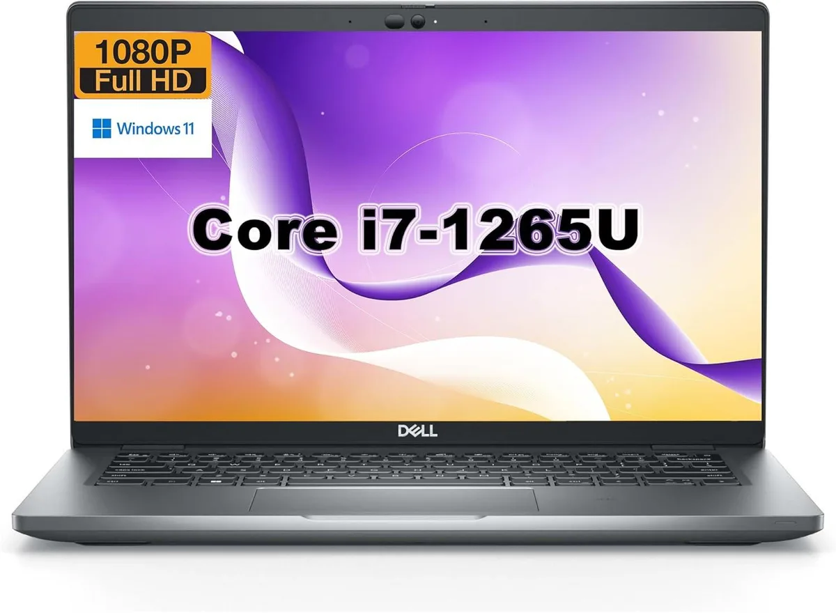 Grey 14-inch Dell Latitude 5430 laptop closed on a plain background