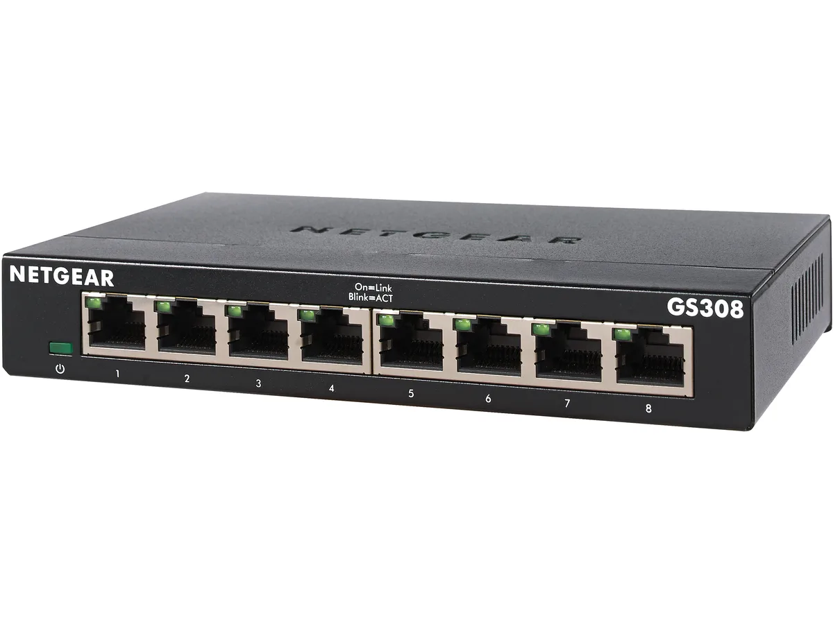 Netgear Inc. Netgear Inc. GS308-300PAS 8-port Gigabit network switch — foto del producto