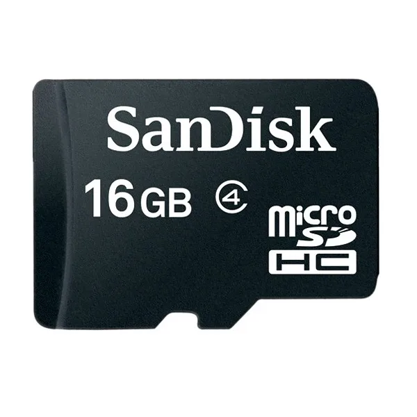SanDisk SanDisk microSDHC Class 4 16GB SDQM-016G — foto produk