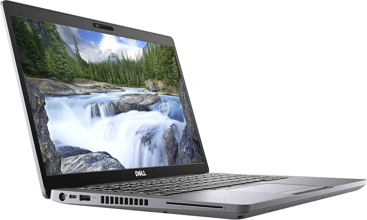 Silver Dell Latitude 5410 14.0 inch laptop closed view