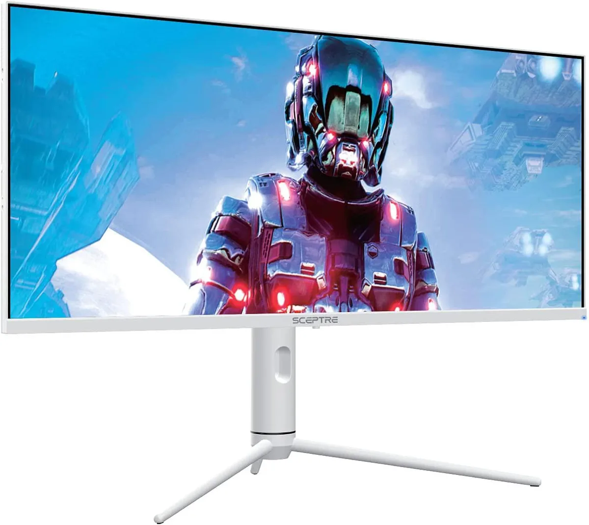 Sceptre Inc Sceptre Inc 34" White Ultrawide Gaming Monitor 3440 x 1440 144Hz HDR400 95% DCI-P3 — Produktfoto