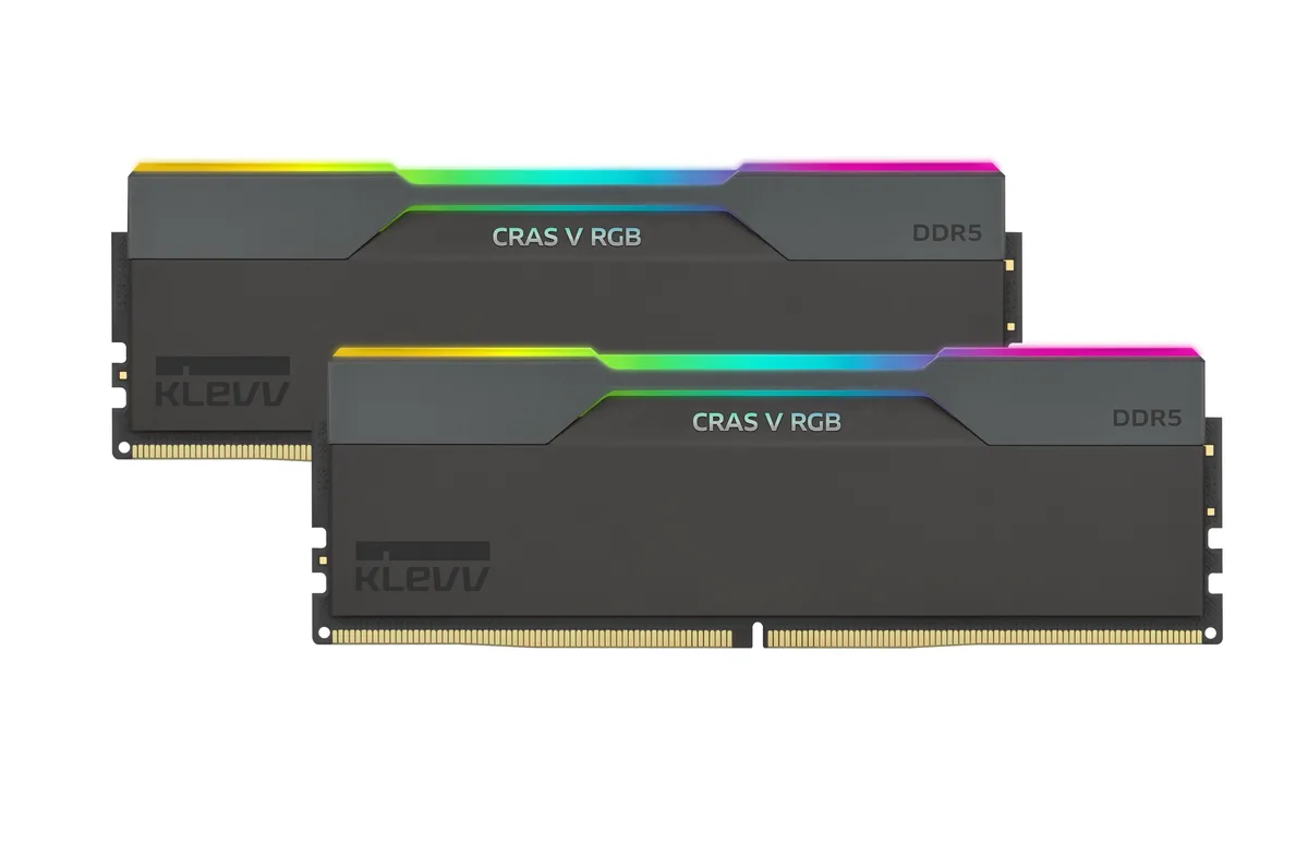 KLEVV KLEVV KD5AGUA80-60A300G 32GB (2x16GB) DDR5 6000 CL30 desktop RAM — photo du produit