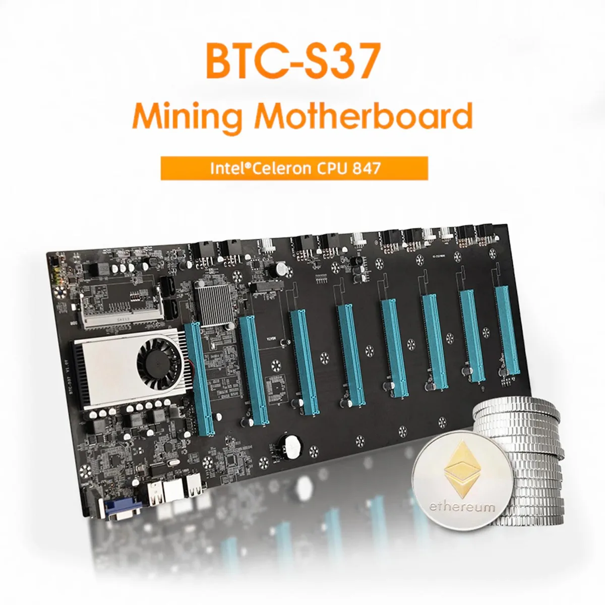 VIKARUMENT VIKARUMENT BTC-D37 embedded solution 8 PCIE16X DDR3 — zdjęcie produktu