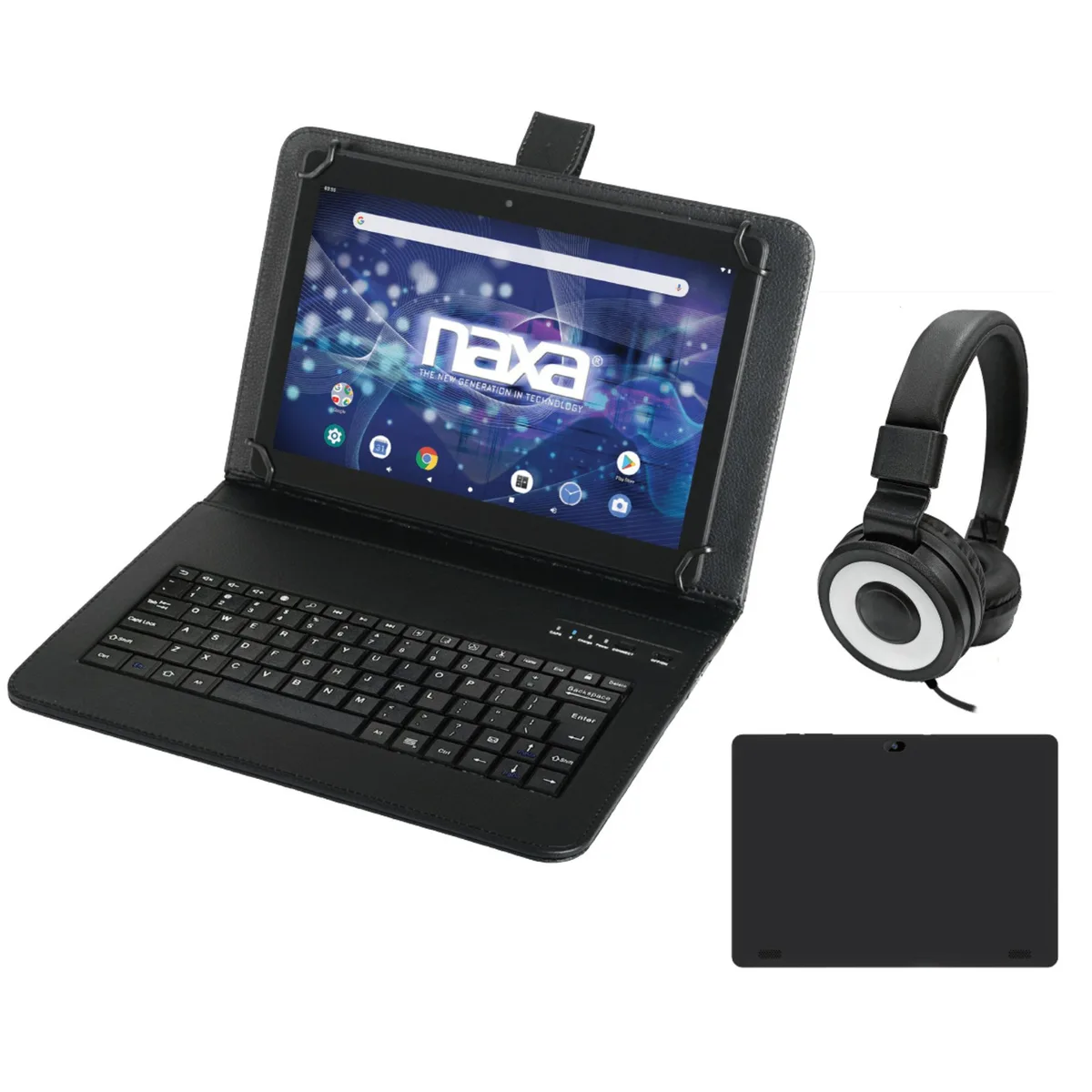 Naxa Naxa 10.1" Android Tablet 2GB 16GB RK3326 Quad Core 1.5GHz Black Bundle — صورة المنتج