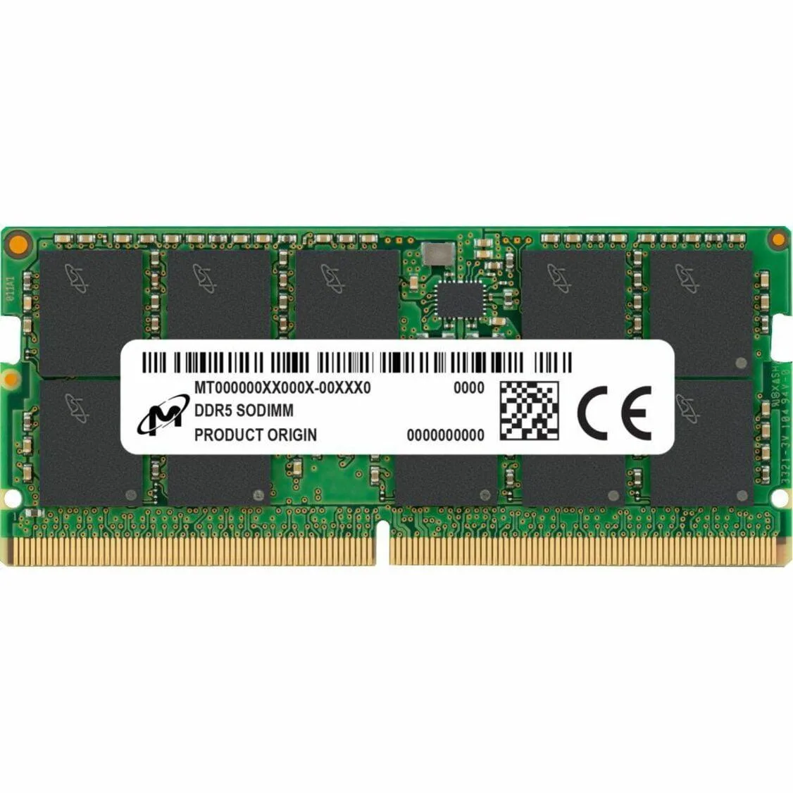 Micron Micron MTC20C2085S1TC48BR 32GB DDR5-4800 ECC RDIMM server RAM — produktbild