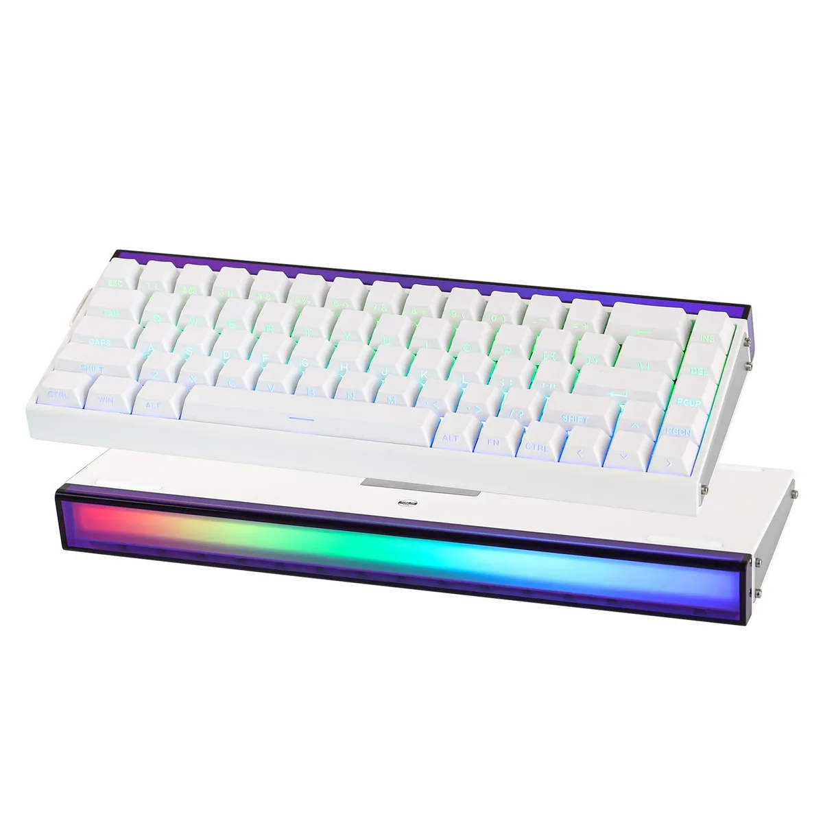 Epomaker Epomaker Aula Hero 68 HE Wired Magnetic Gaming Keyboard White — produktfoto