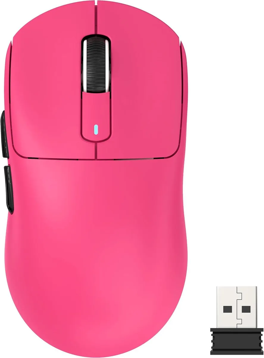 Attack Shark Attack Shark X3 gaming mouse White Berry Red — produktbild