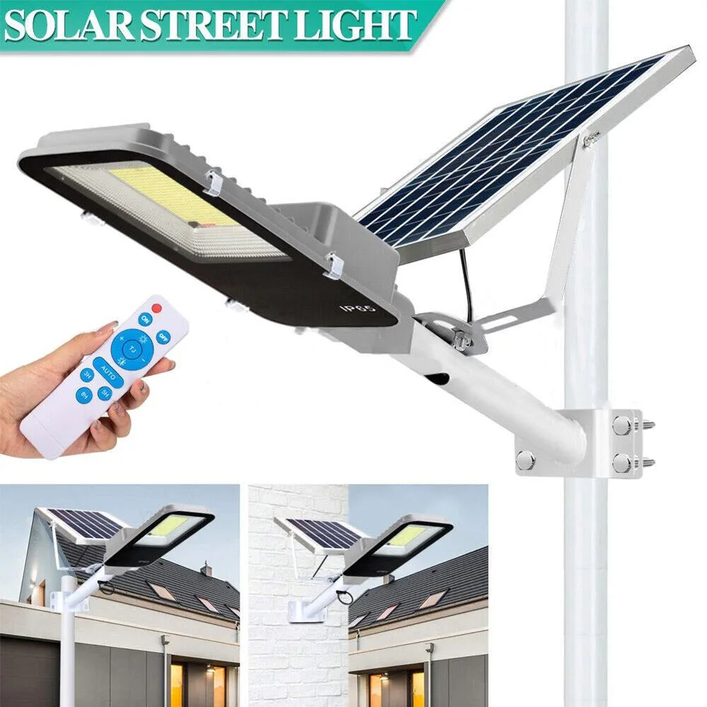 PFCTART PFCTART Solar Street Light 150W 6500 Lumens Dusk-to-Dawn Remote Pole — fotografija izdelka