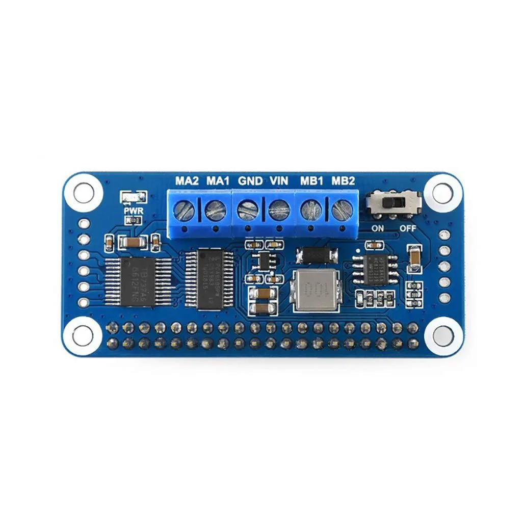 LORDWORLD LORDWORLD Motor Driver HAT PCA9685 TB6612FNG I2C 12-bit PWM 32 stackable development board — Produktfoto