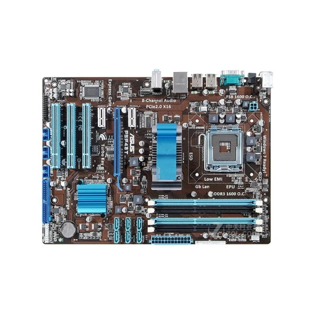 ASUS ASUS P5P43T LGA 775 Intel P43 DDR3 16GB ATX Intel motherboard — photo du produit