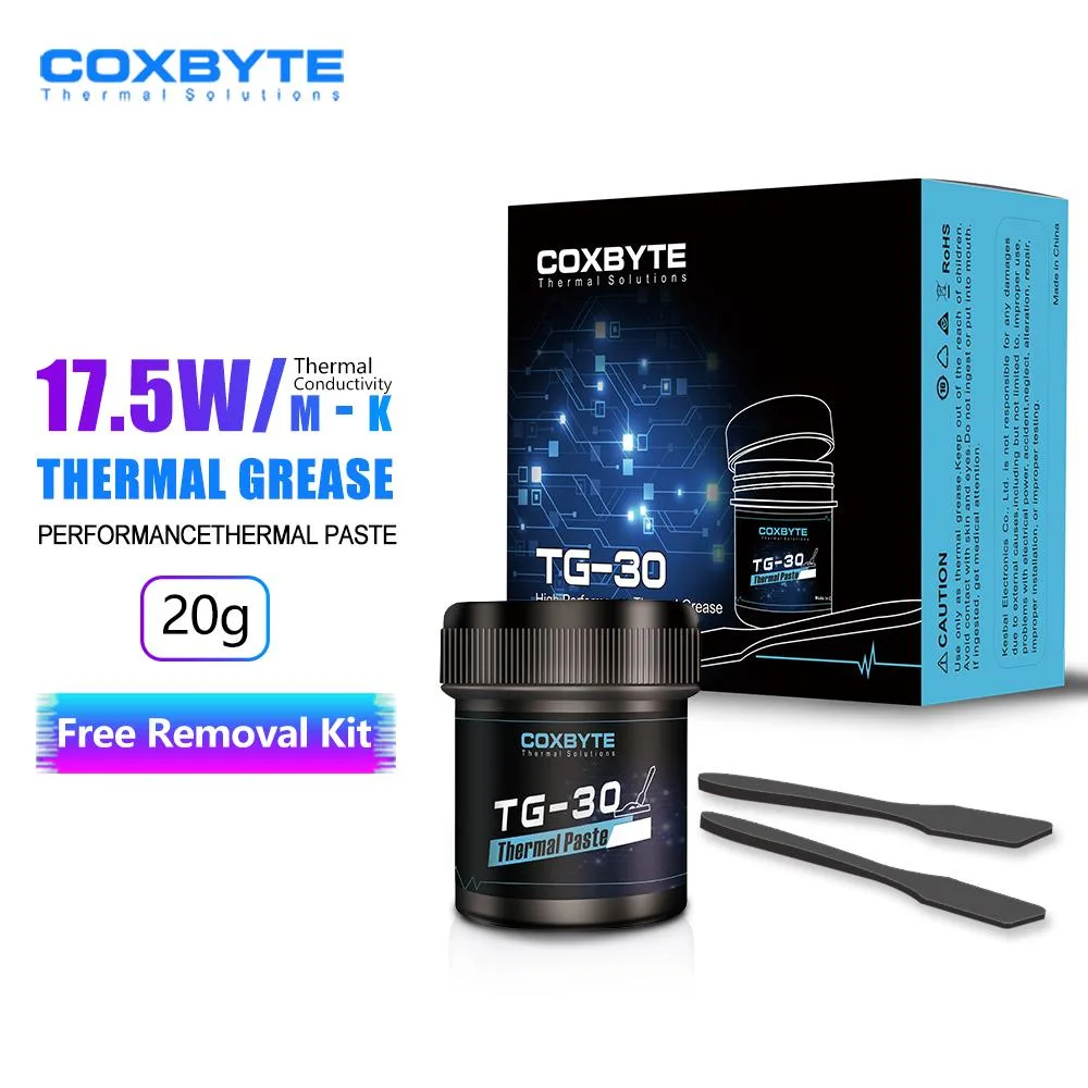 coxbyte coxbyte TG-30 thermal paste 17.5W/mK 20g — zdjęcie produktu