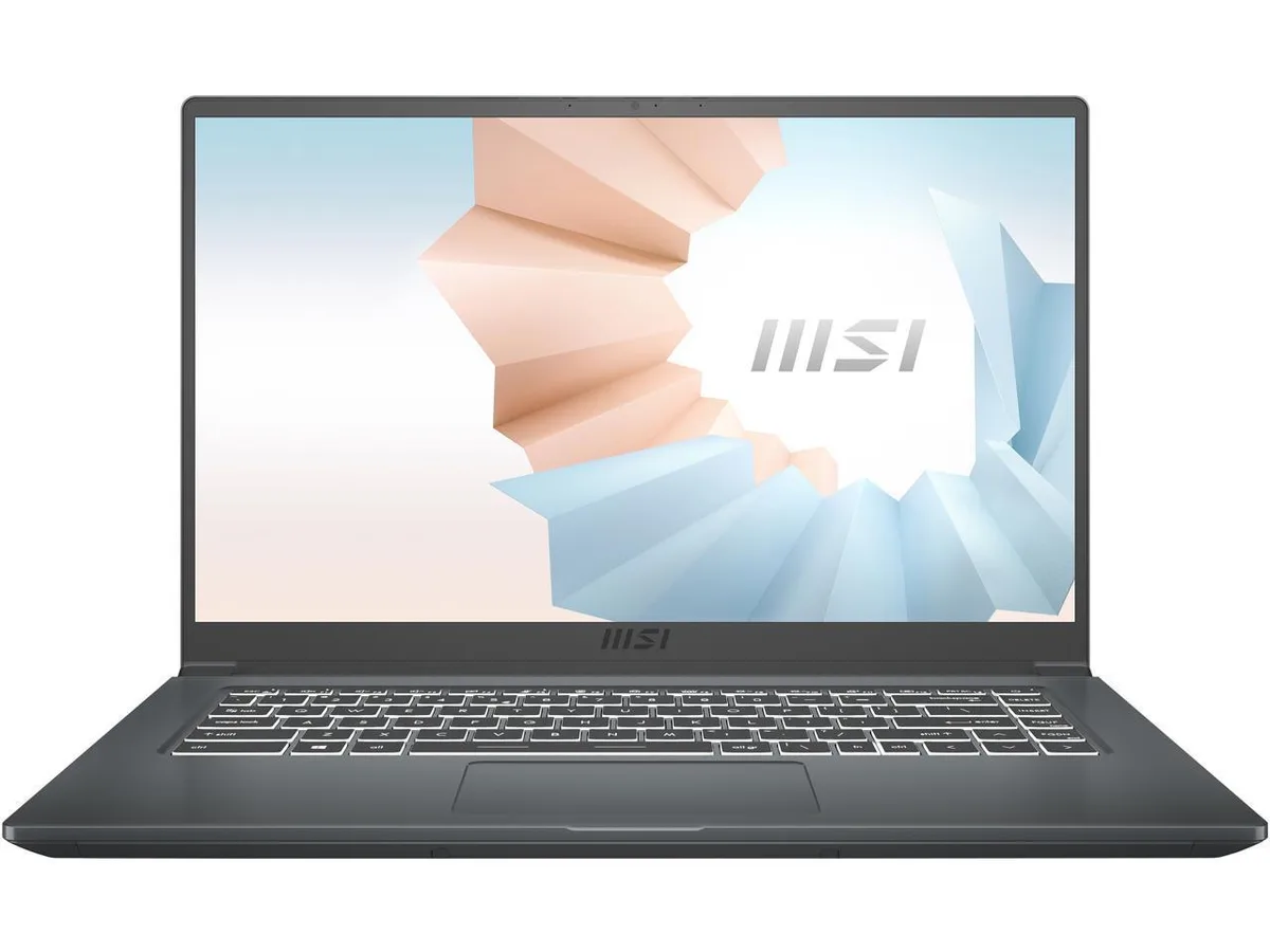 MSI MSI Modern laptop 15.6" i5-1155G7 16GB 512GB NVMe — photo du produit