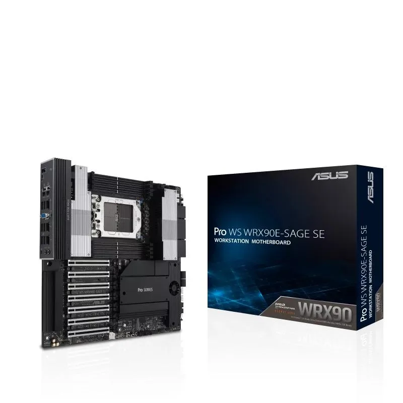 ASUS ASUS Pro WS WRX90E-SAGE SE sTR5 server motherboard — produktfoto