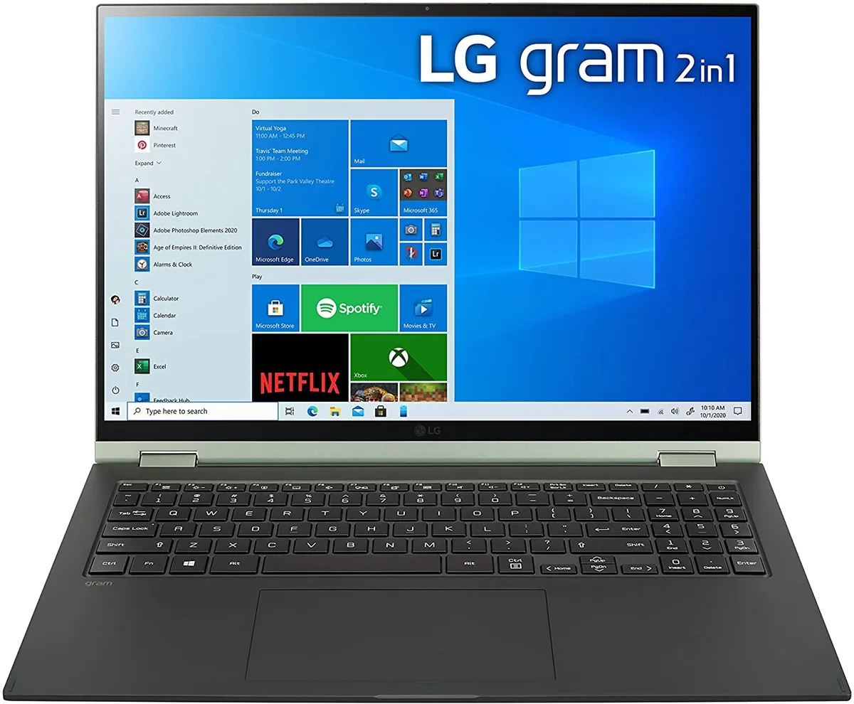 LG Electronics LG Electronics Gram 16T90P 16" WQXGA 2-in-1 Touch Laptop i5-1135G7 16GB 512GB — foto del producto