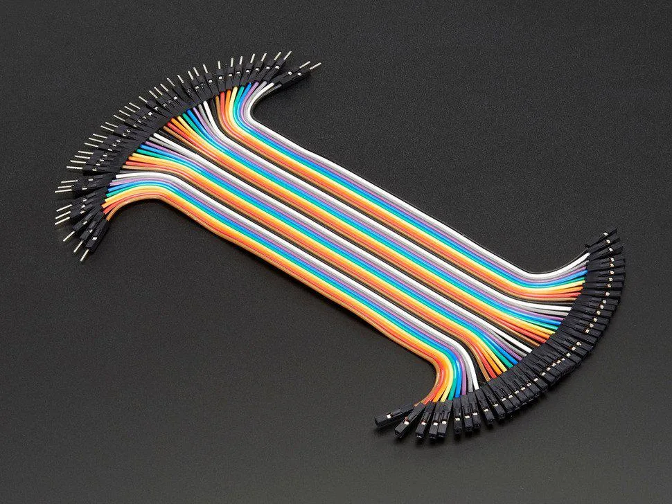 Adafruit Adafruit Premium Female/Male Extension Jumper Wires 40 x 150mm — תמונת המוצר