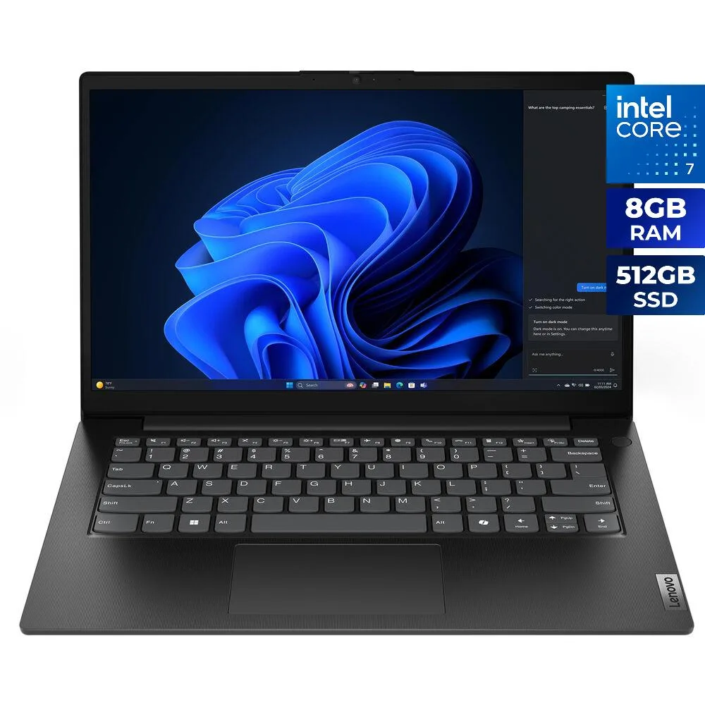 Lenovo Lenovo V14 Gen 5 83HDA06FUS laptop Core 7 240H 8GB 512GB 14 — fotografia produsului